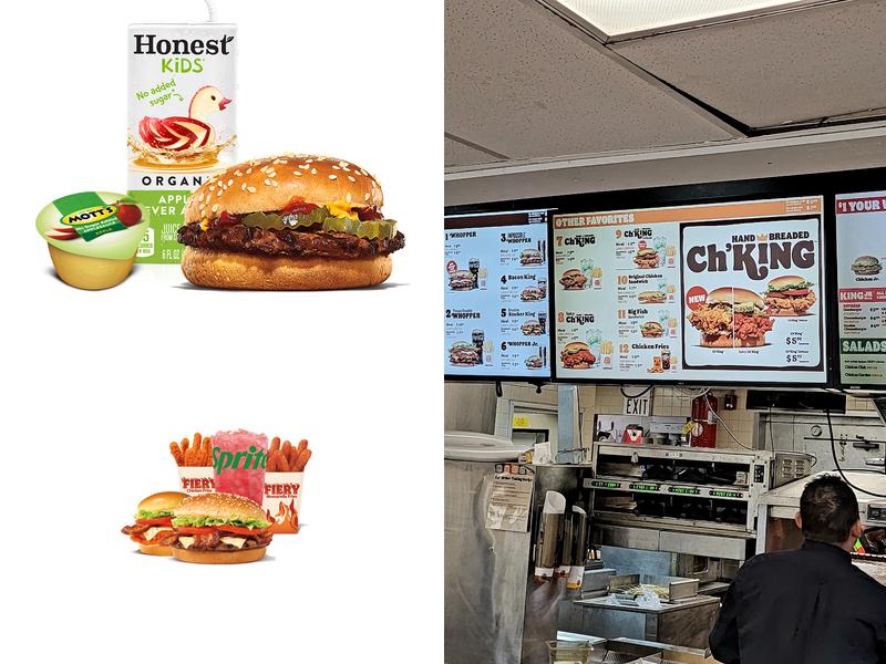 Burger King Menu