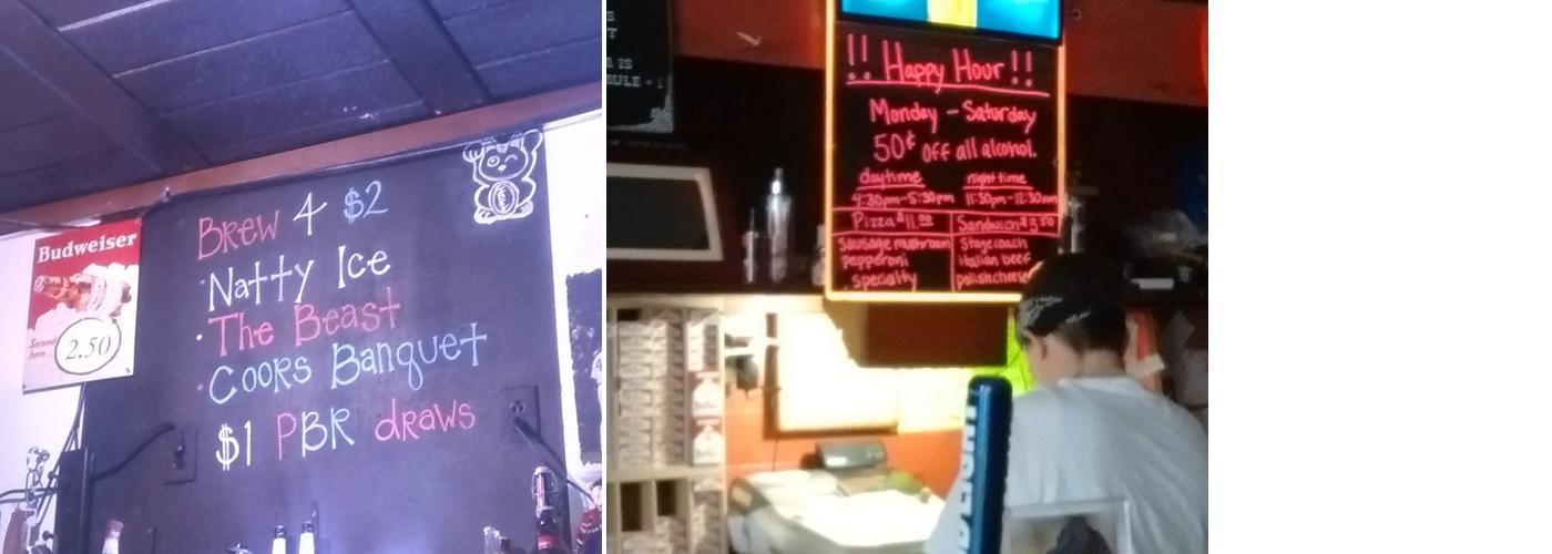 Rabbitt's Tavern Menu