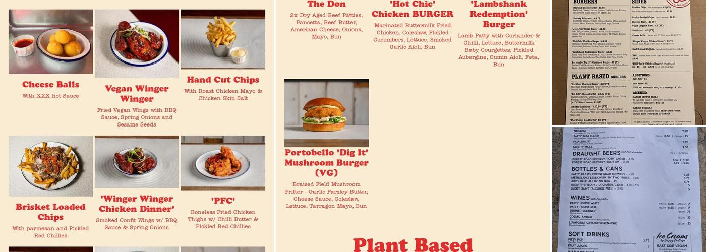 Patty&Bun-Richmond Road Menu