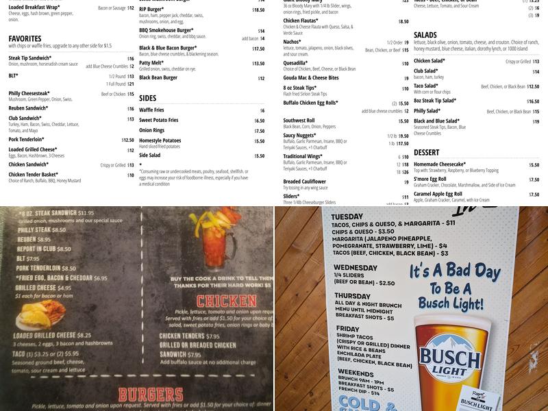 Report In Pub Menu