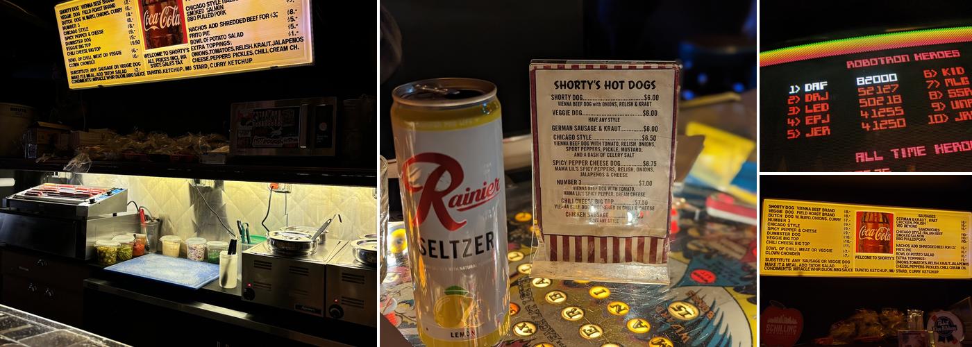 Shorty's Menu