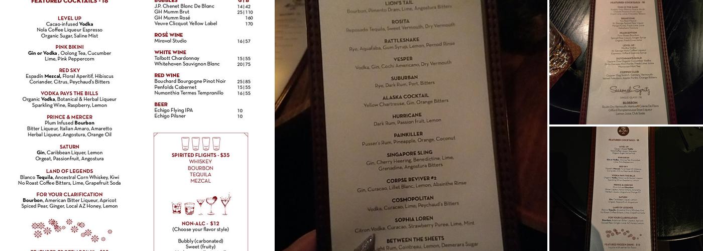 MercBar Menu