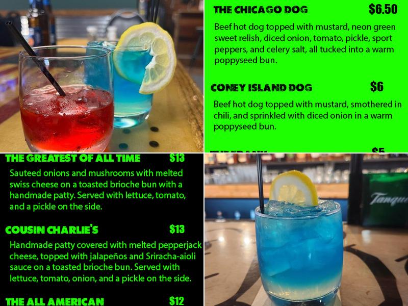 Cross-Eyed Goat Bar and Grill Menu