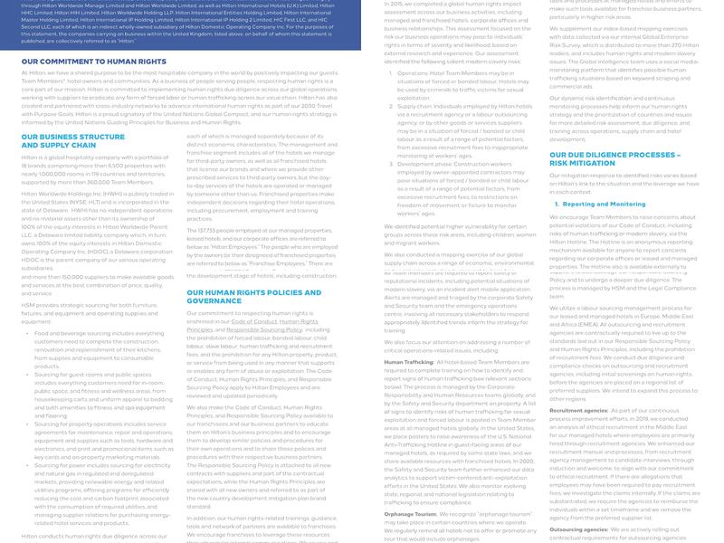 Hiatus Pool Lounge Menu