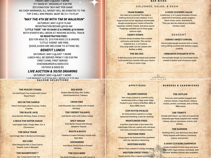 Just One More Menu