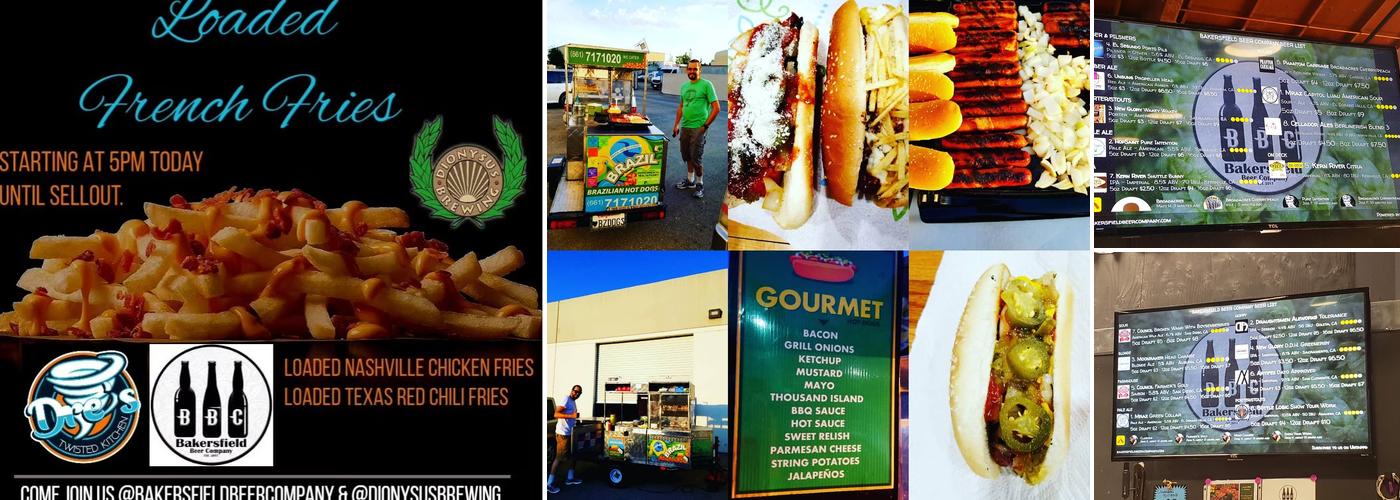 Bakersfield Beer Company Menu