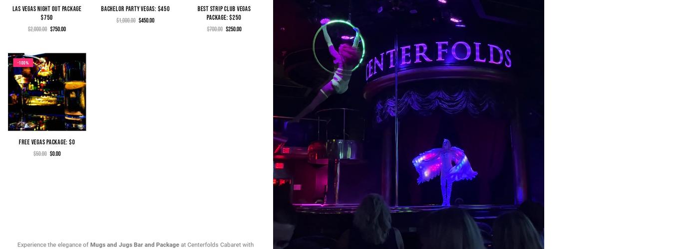 AIRSTRIP Gentlemen’s Club Menu