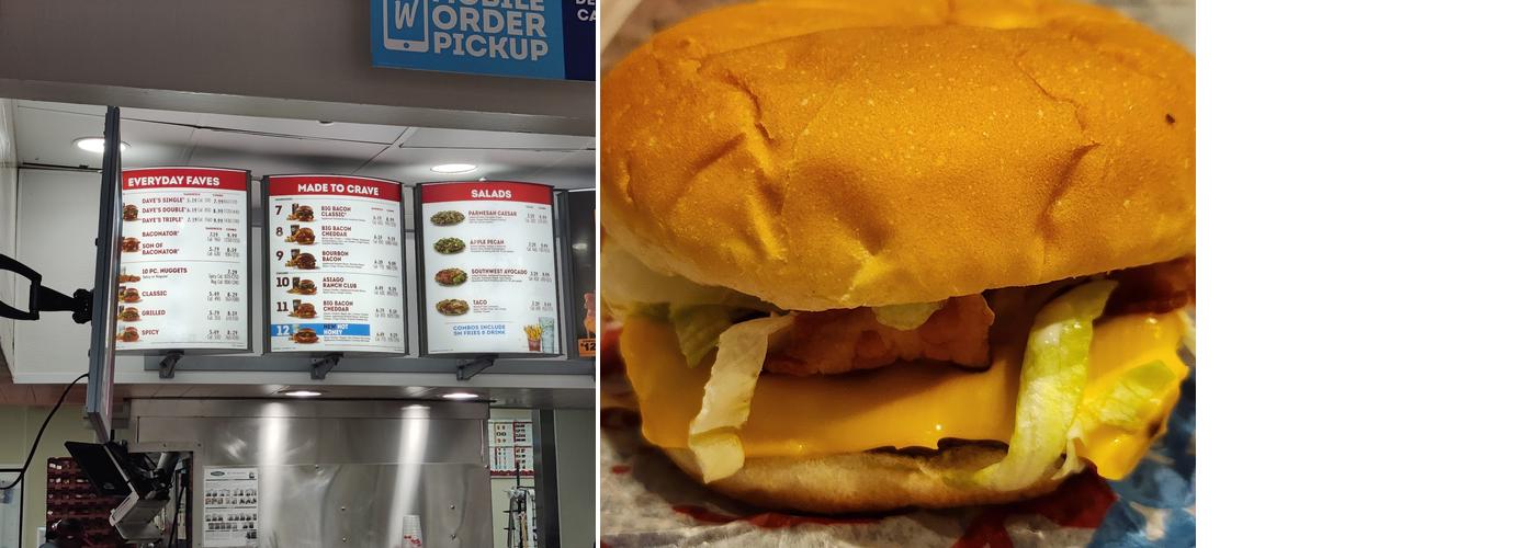 Wendy's Menu