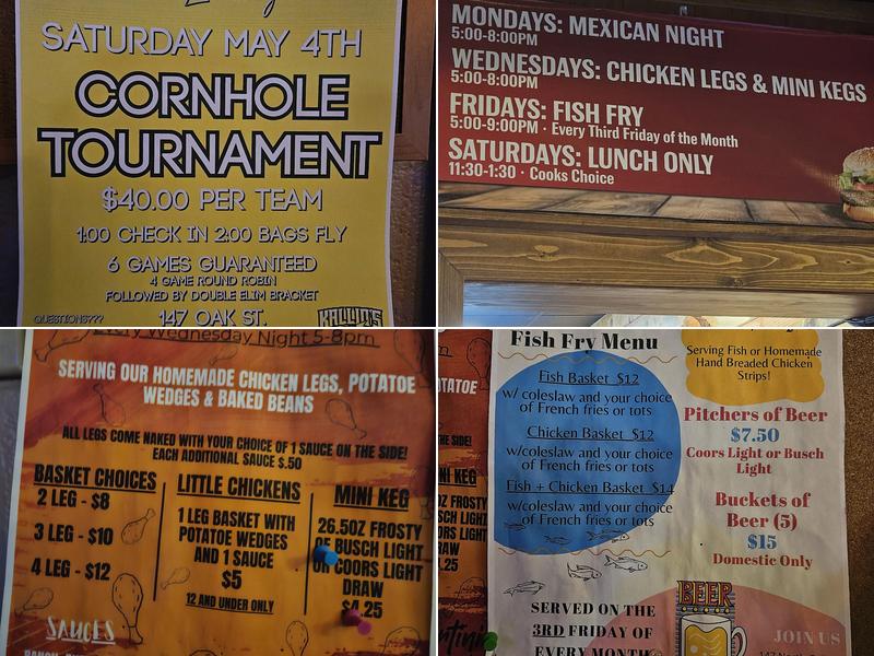 Merry Martini Lounge Menu