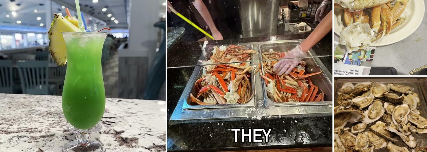 Captain Benjamin's Calabash Seafood Buffet Menu