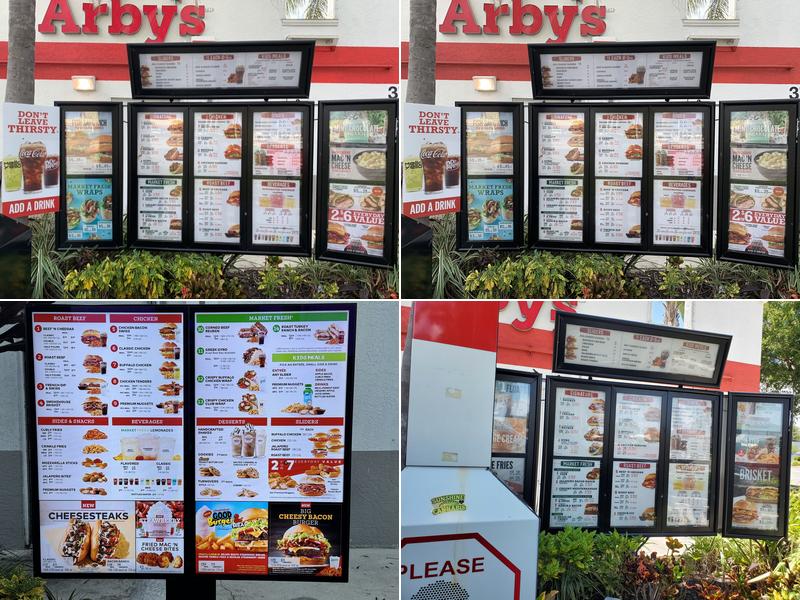 Arby's Menu