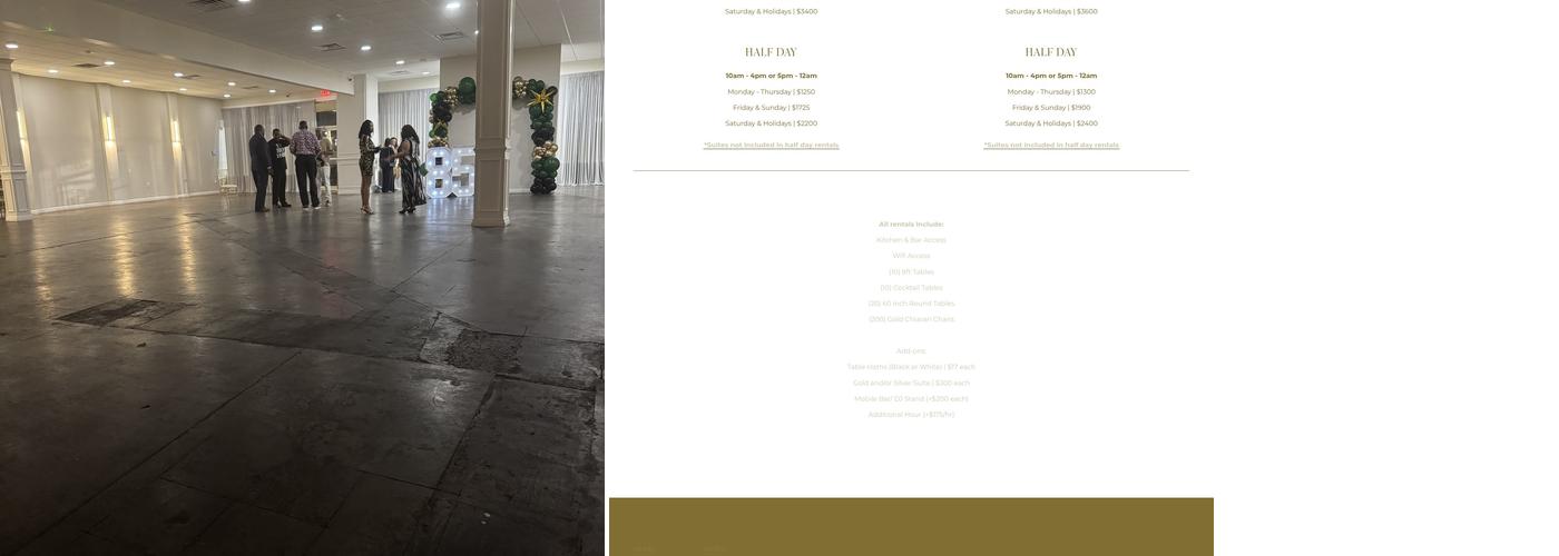 Suite Sixty Menu