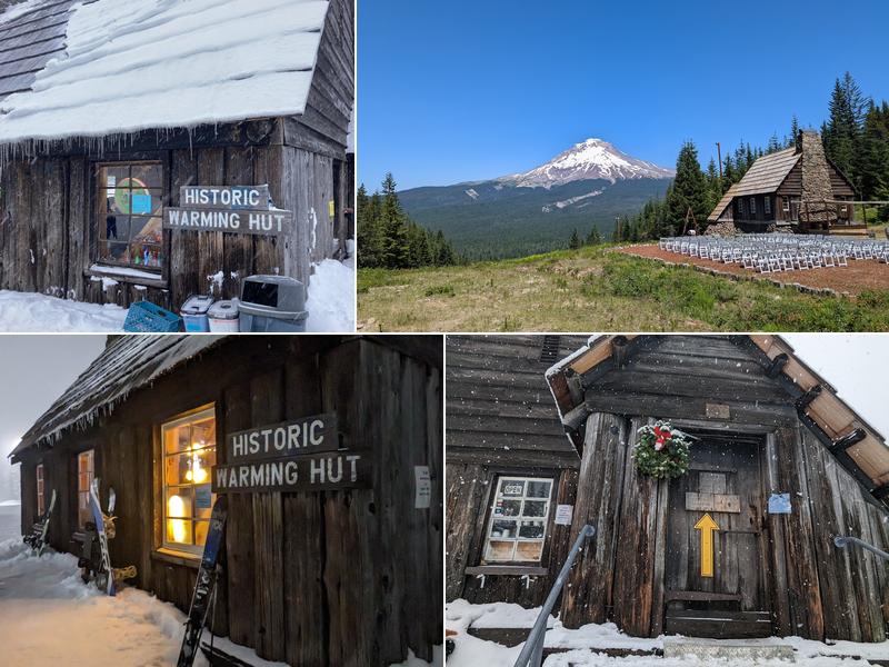 Historic Warming Hut Rhododendron
