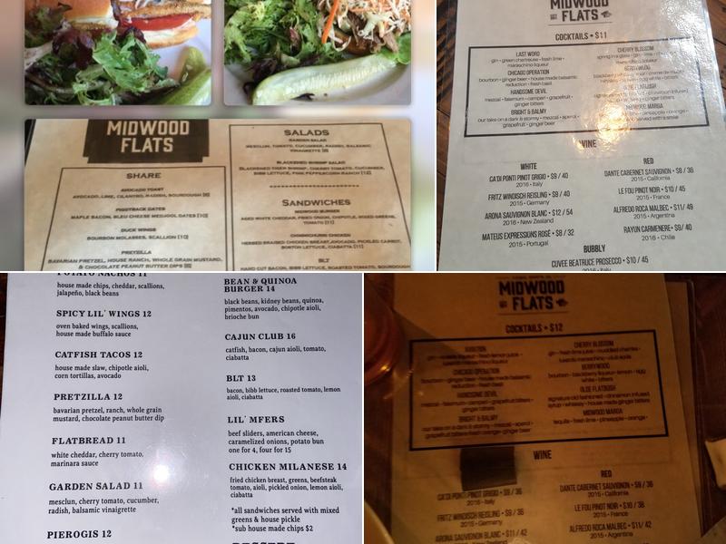 Midwood Flats Menu