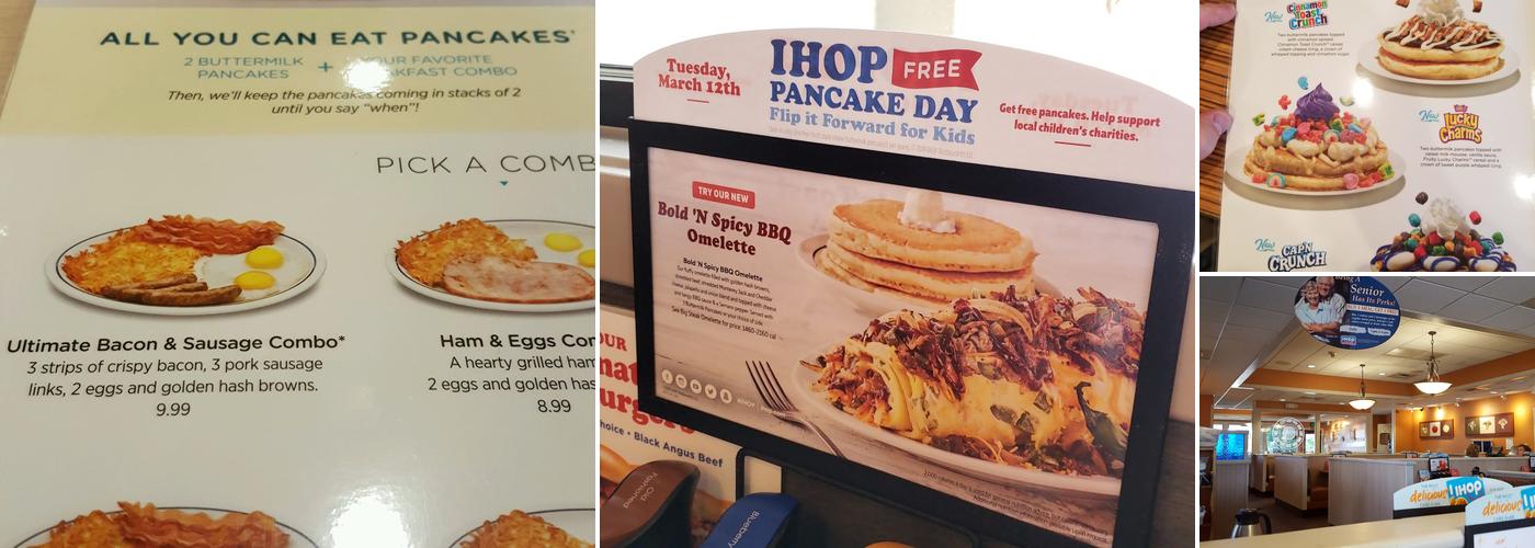IHOP Menu