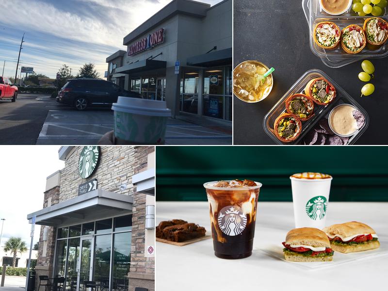 Starbucks 890 Saxon Blvd Suite 100, Orange City