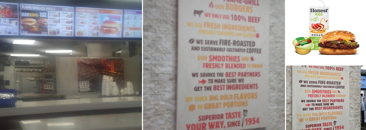 Burger King Menu