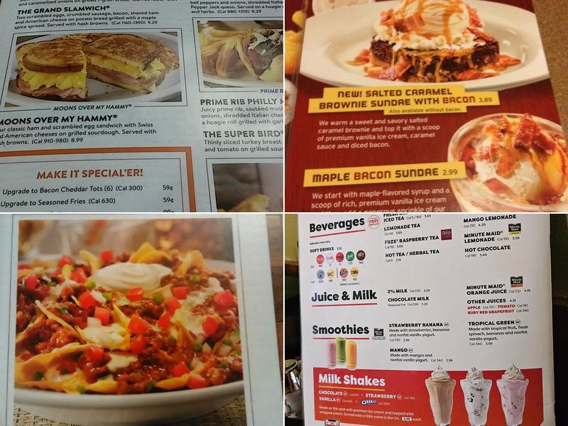 Denny's Menu