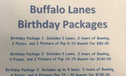 Buffalo Lanes Bowling Alley Sisseton
