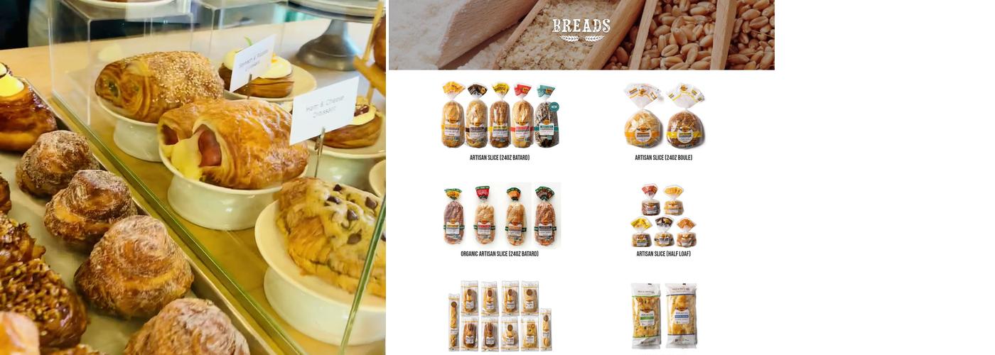 Izzio Bakery Menu