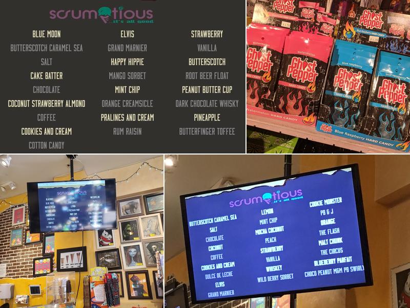 Scrumptious Menu
