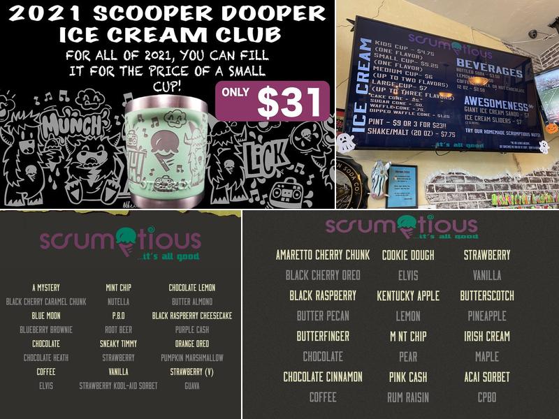 Scrumptious Menu
