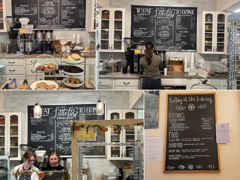 Little Bird Bakeshop Menu