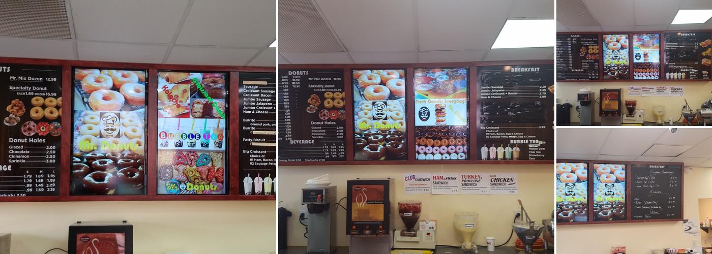 Mr Donuts Menu