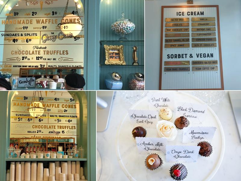 Sweet Cooie's Ice Cream and Confectionery Menu