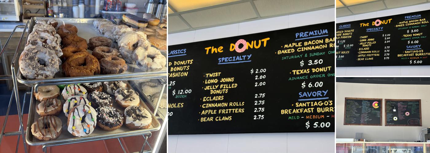 The Donut Menu