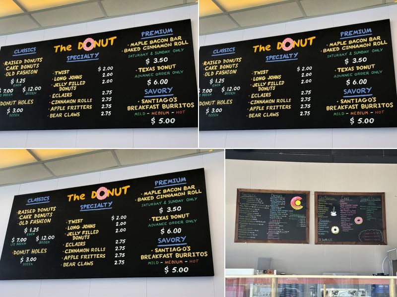 The Donut Menu