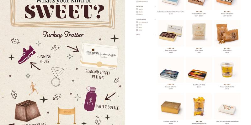 Enstrom Candies Arvada Menu