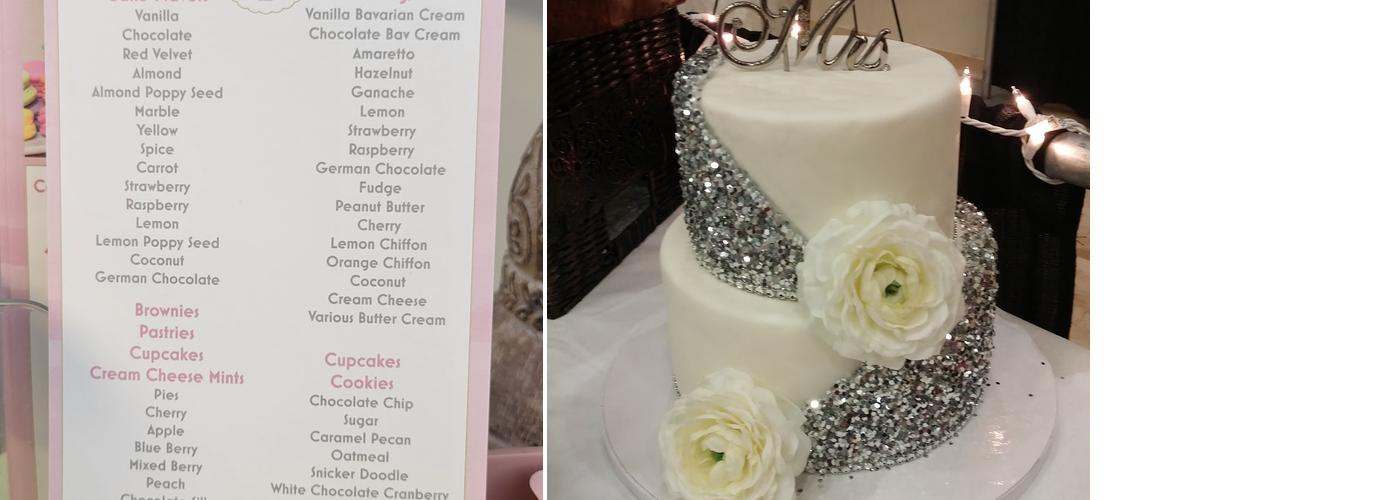 Icing on the Cake Menu