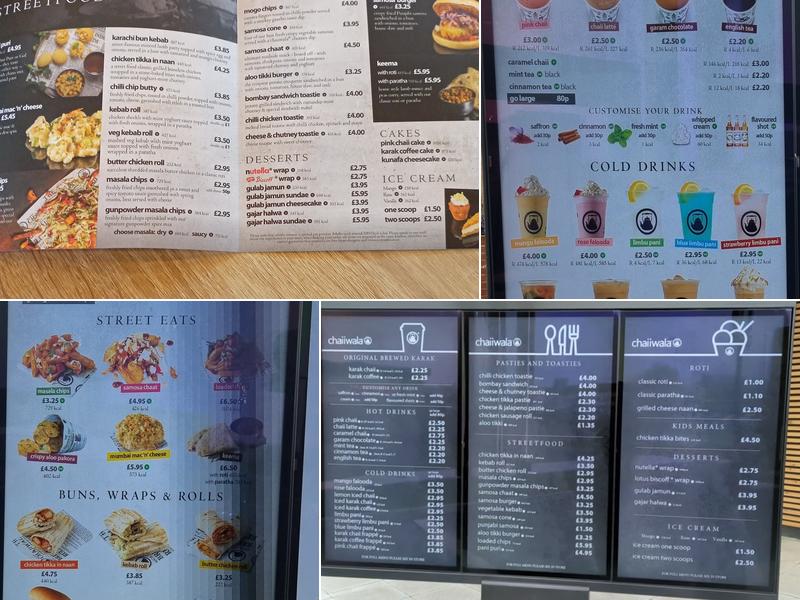 chaiiwala® Bolton - Drive Thru Menu