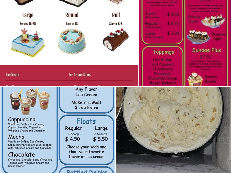 Kaleidoscoops Menu