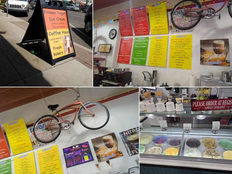 Frannie's Cones and Coffee Menu