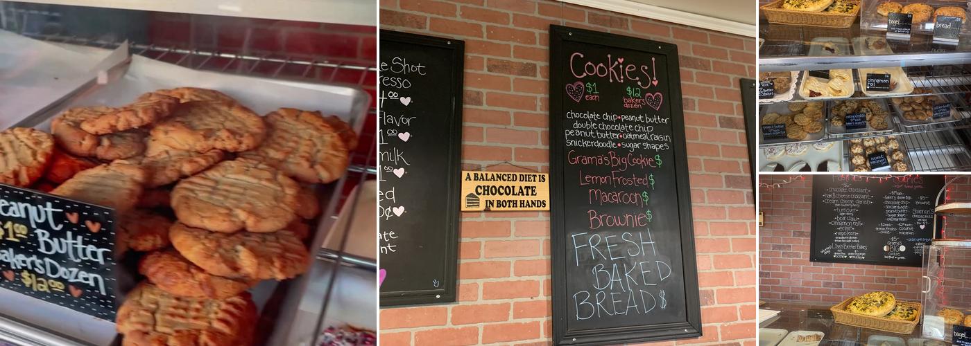 Grama's Bakery Menu