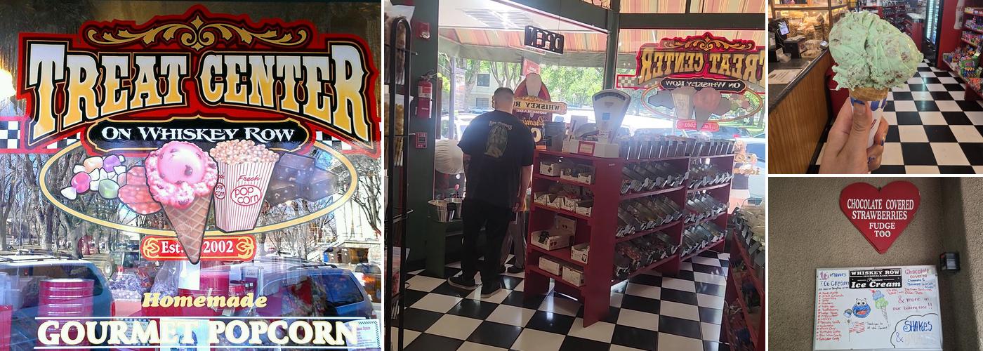 Treat Center on Whiskey Row Menu