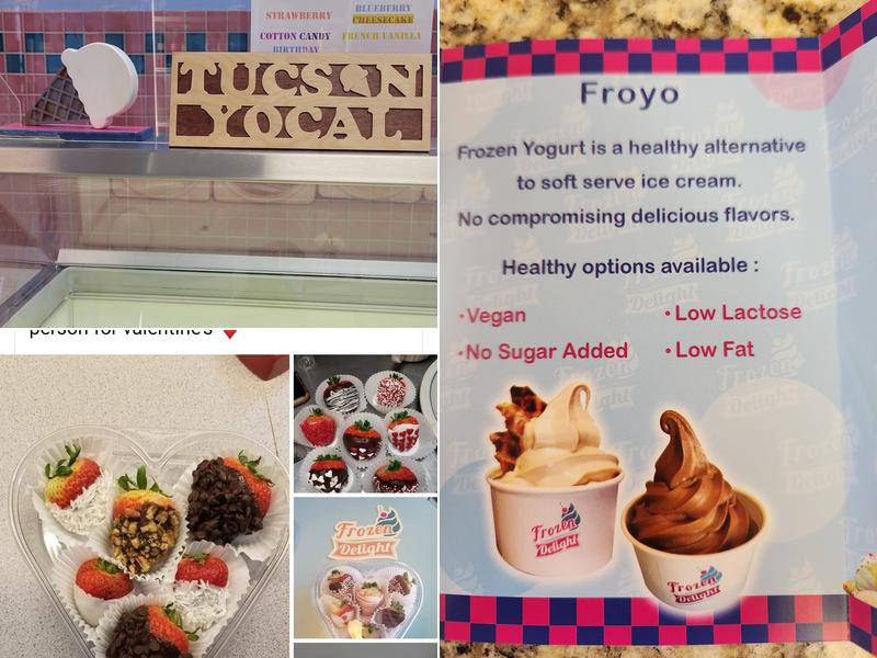 Frozen Delight Menu