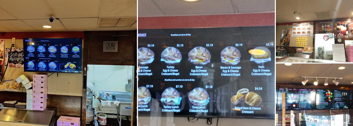 Bosa Donuts Menu