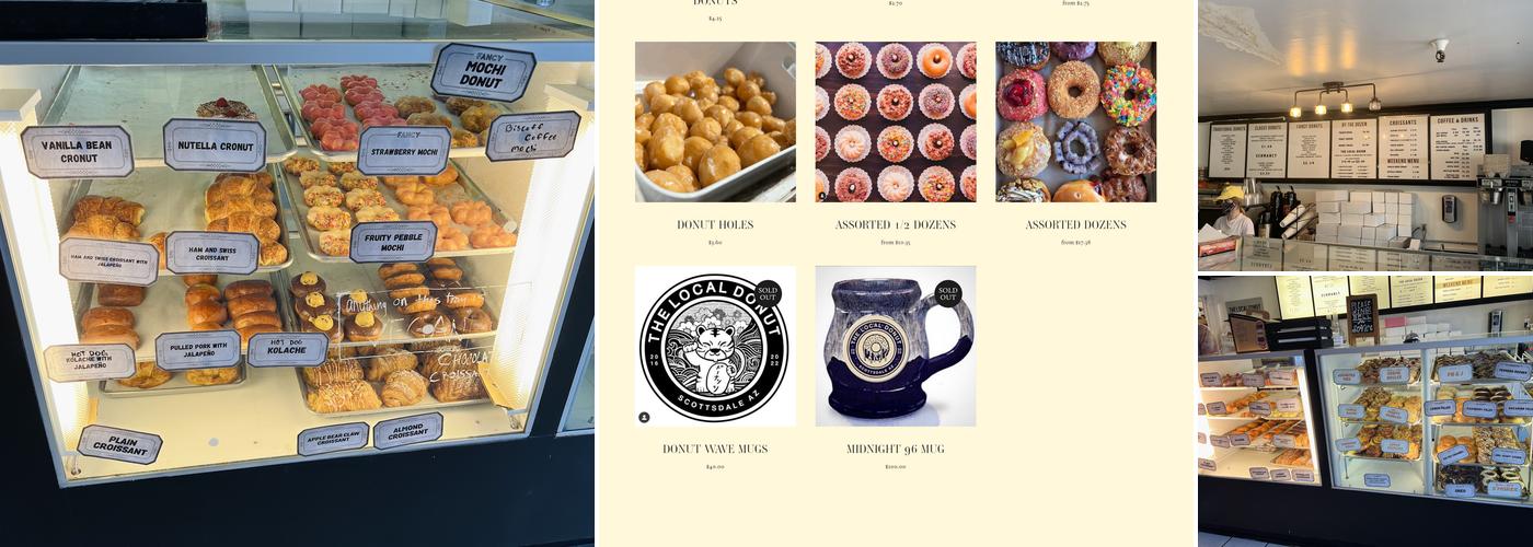 The Local Donut Menu