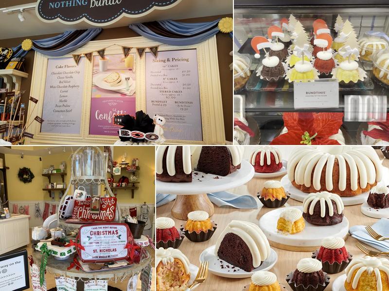 Nothing Bundt Cakes Menu