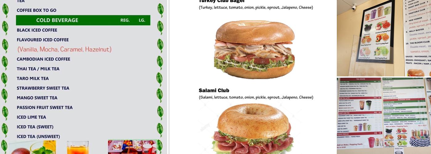 Blooming Donuts Menu