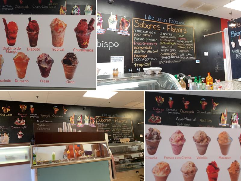 Raspados Naturales Neza Menu