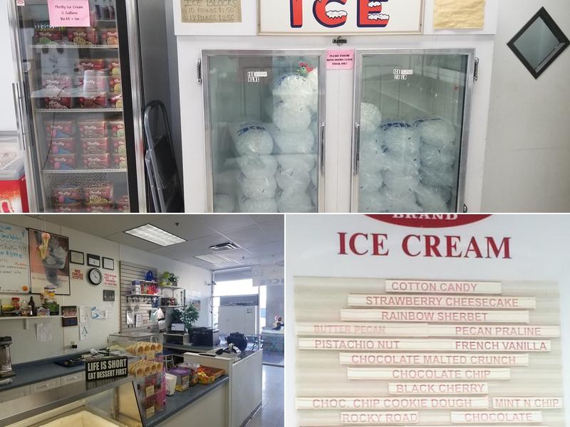 Water & Ice Menu