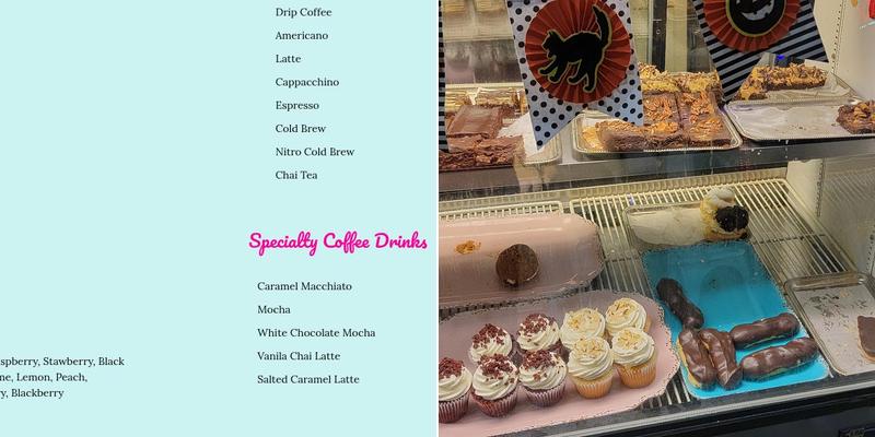 Mozelle's Downtown Bakery Menu