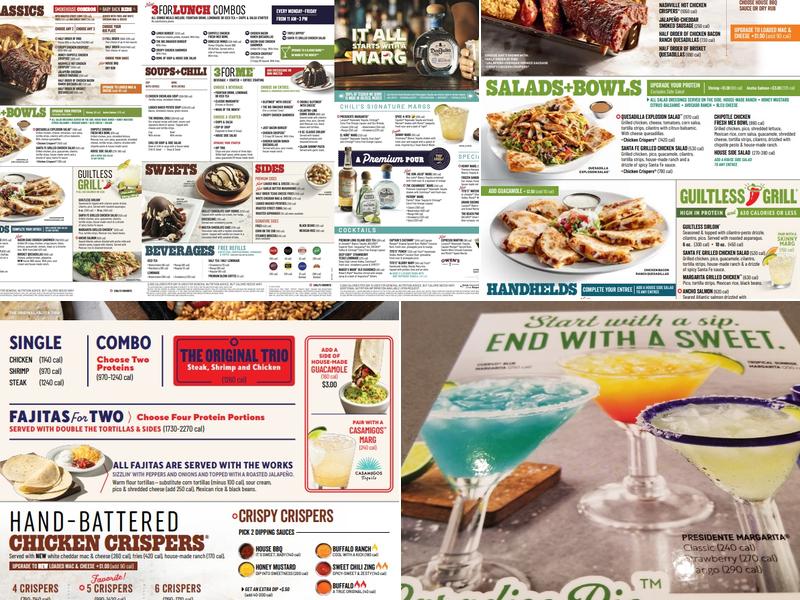 Chili's Grill & Bar Menu