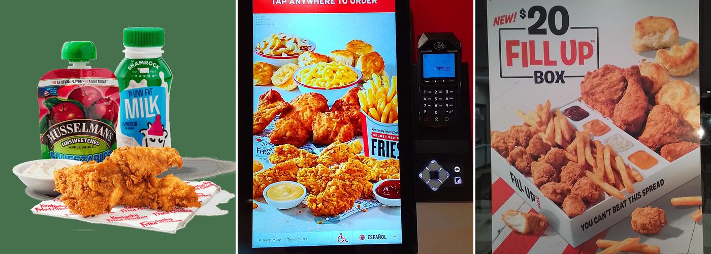 KFC Menu