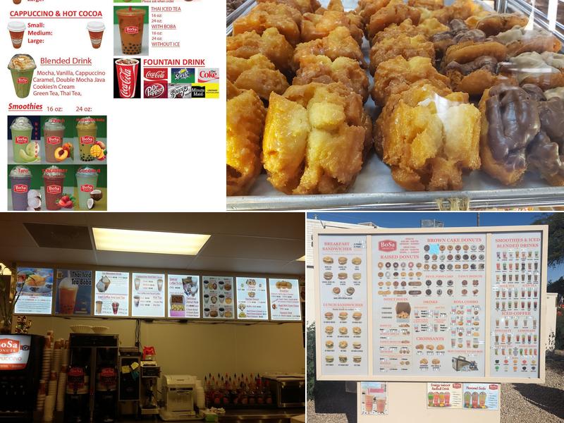 Bosa Donuts Menu
