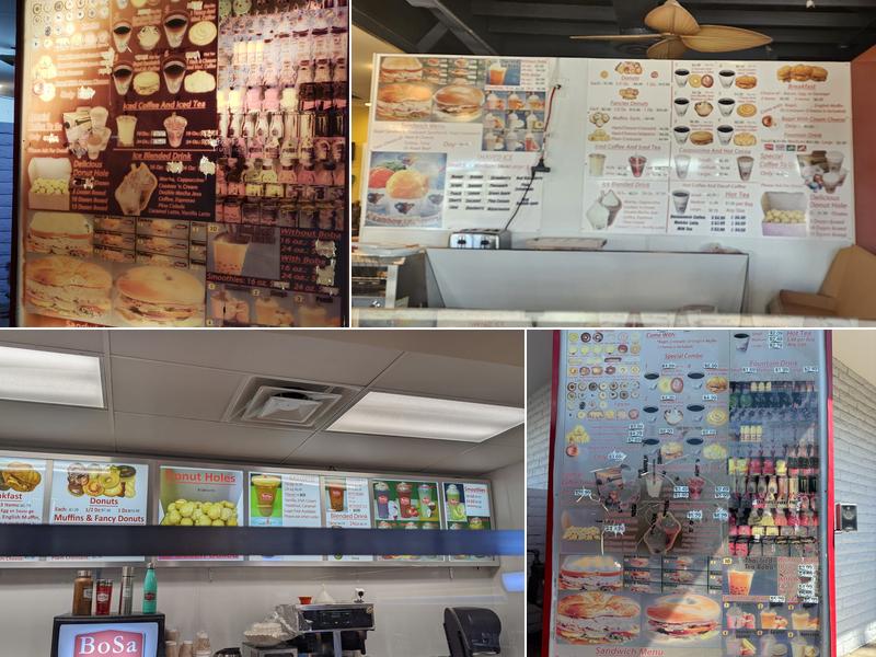 BoSa Donuts Menu